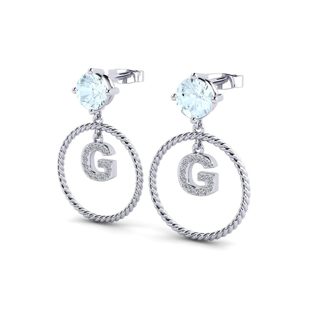 Aquamarine Women's Earring Noss G