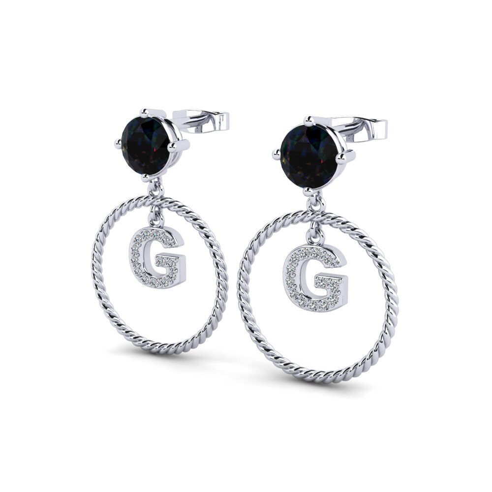 Black Opal Women's Earring Noss G