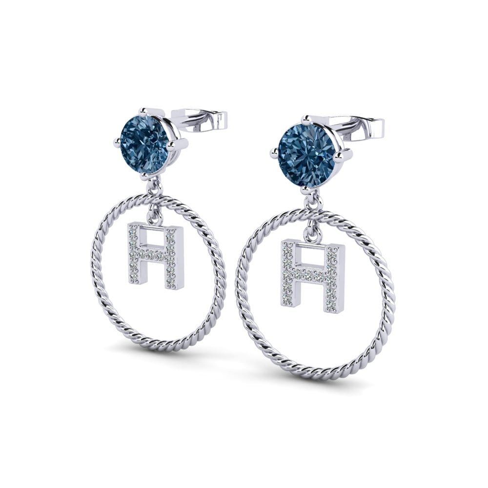 Blue Diamond Women's Earring Noss H