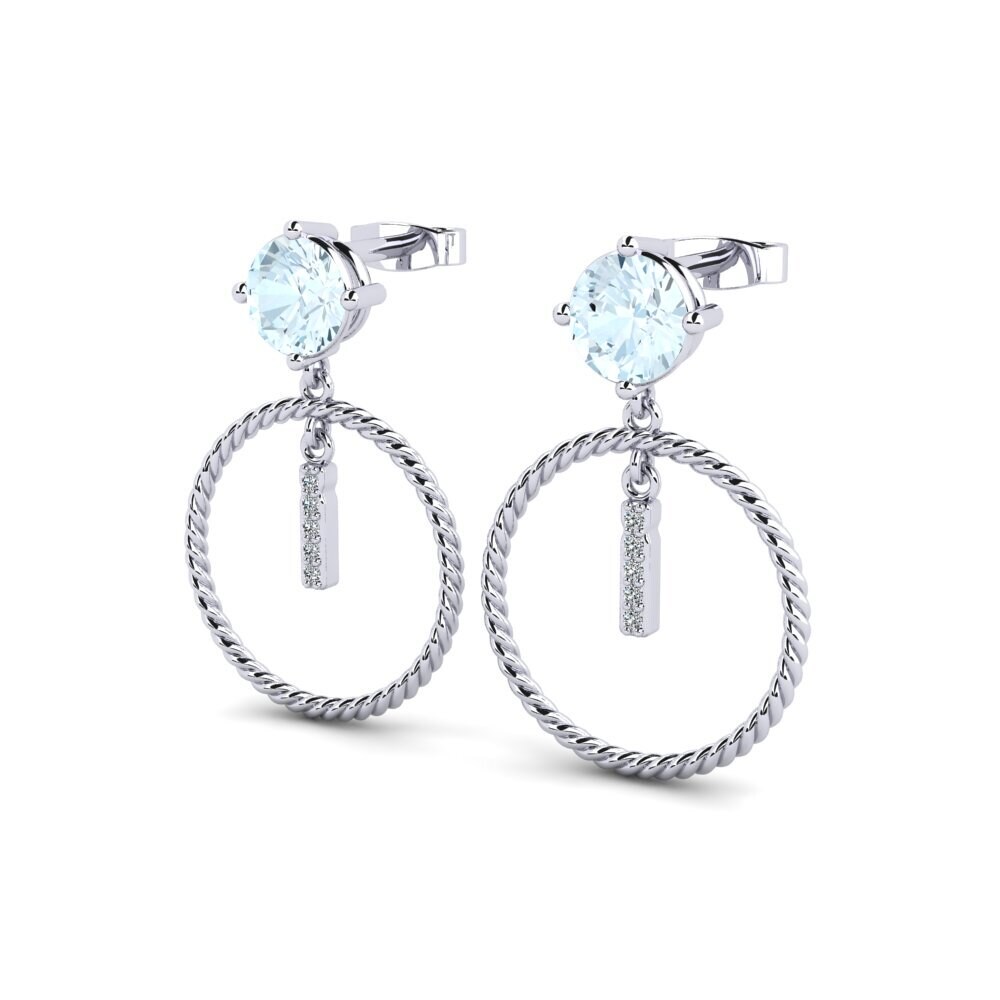 Aquamarine Women's Earring Noss I