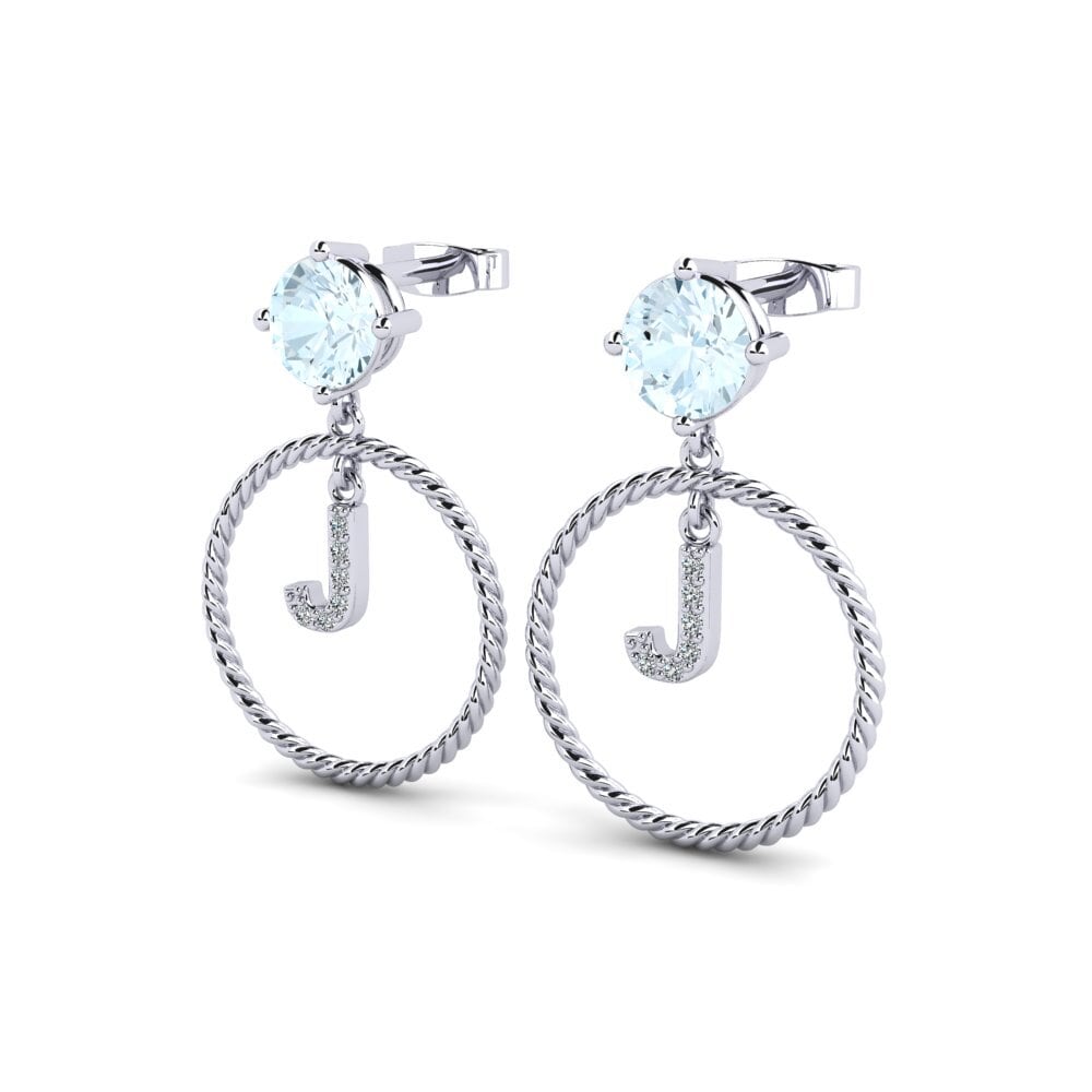 Aquamarine Women's Earring Noss J