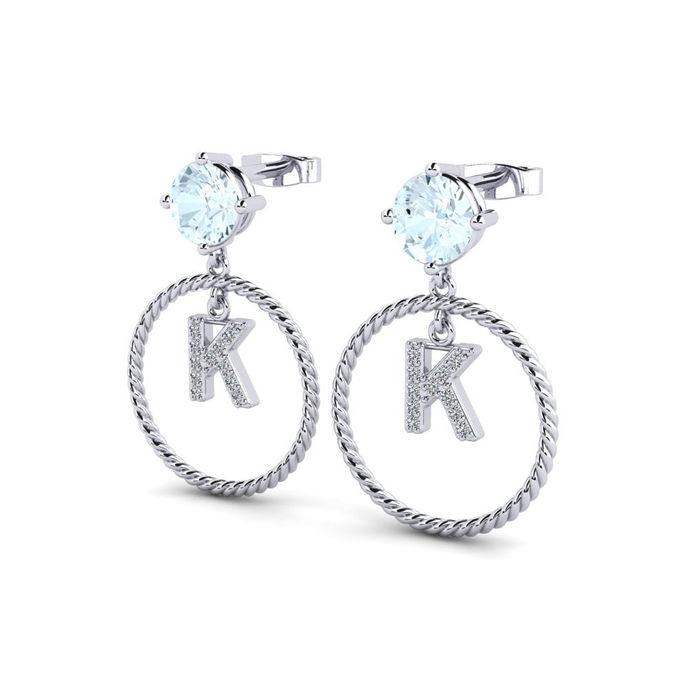 Aquamarine Women's Earring Noss K