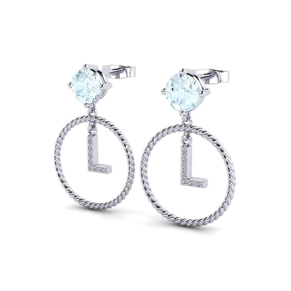 Aquamarine Women's Earring Noss L