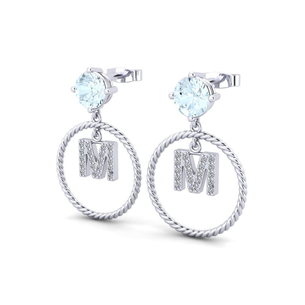 Aquamarine Women's Earring Noss M
