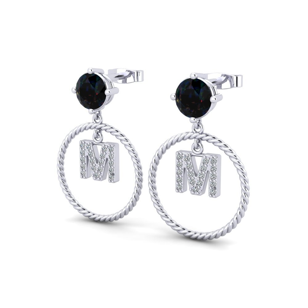 Black Opal Women's Earring Noss M