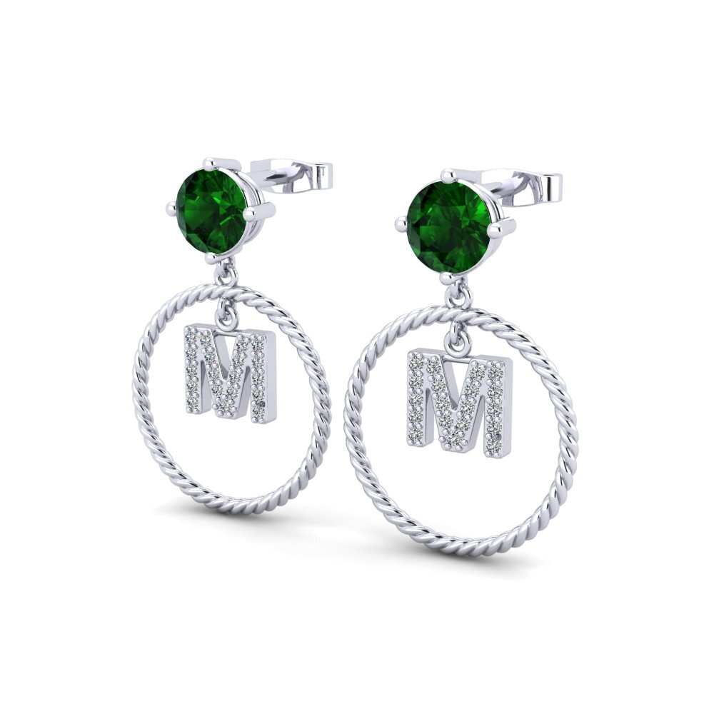 Green Tourmaline Women's Earring Noss M
