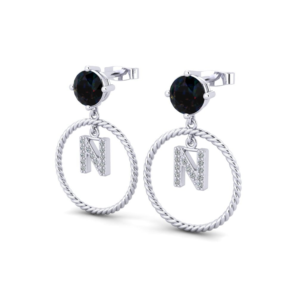 Black Opal Women's Earring Noss N
