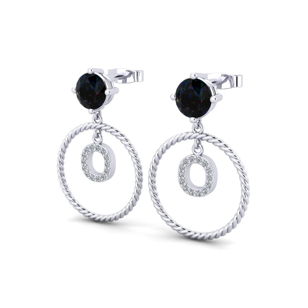 Black Opal Women's Earring Noss O