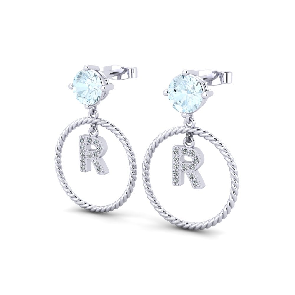 Aquamarine Women's Earring Noss R