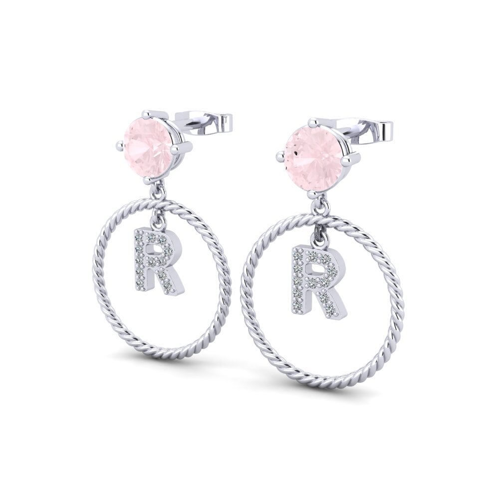 Rose Quartz Women's Earring Noss R