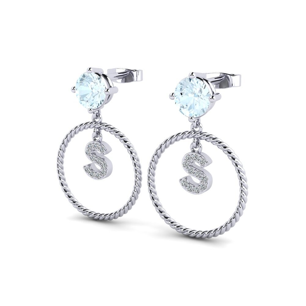 Aquamarine Women's Earring Noss S