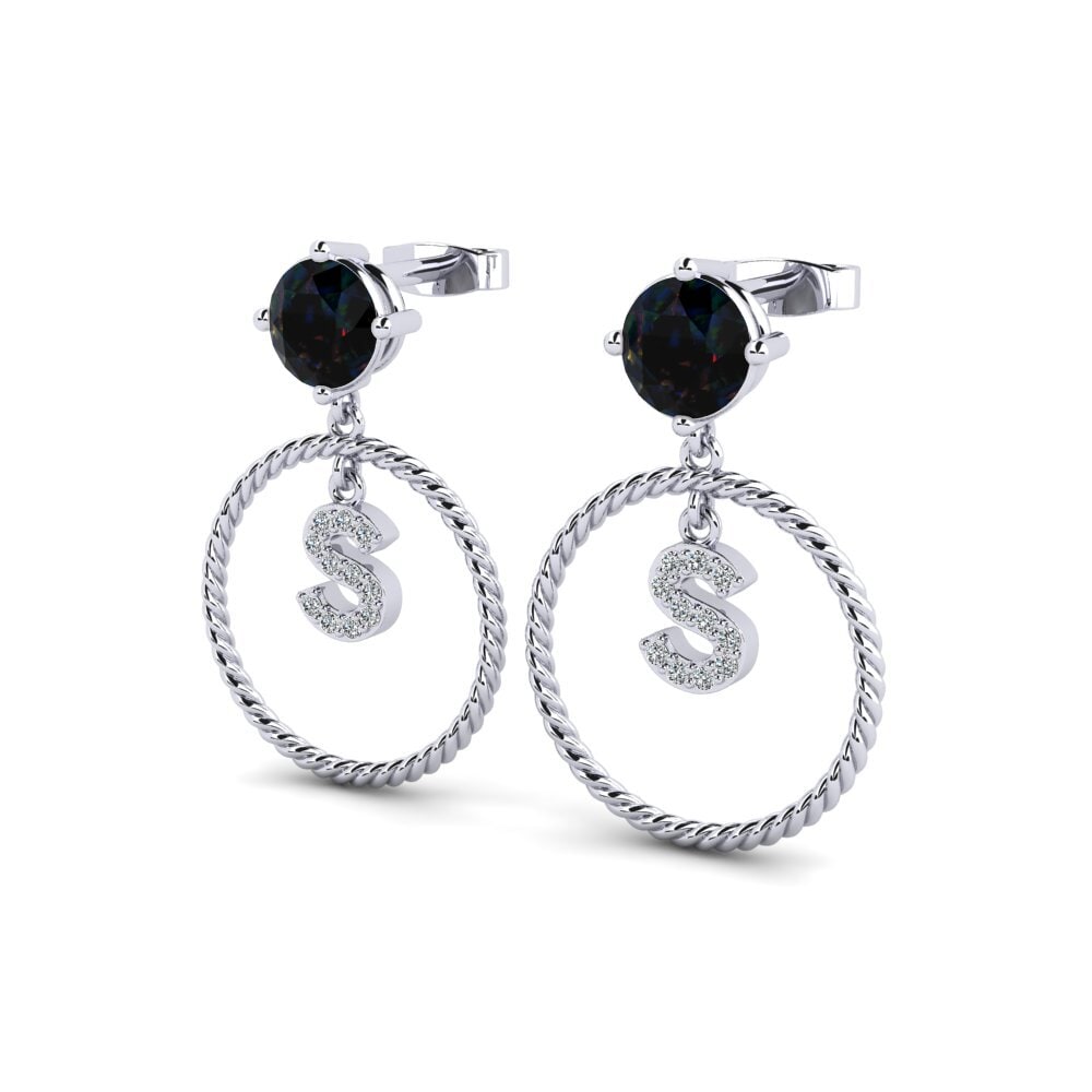 Black Opal Women's Earring Noss S