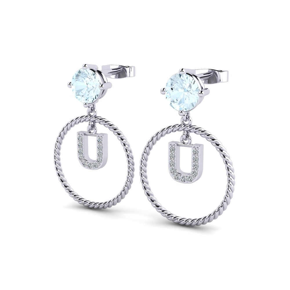 Aquamarine Women's Earring Noss U