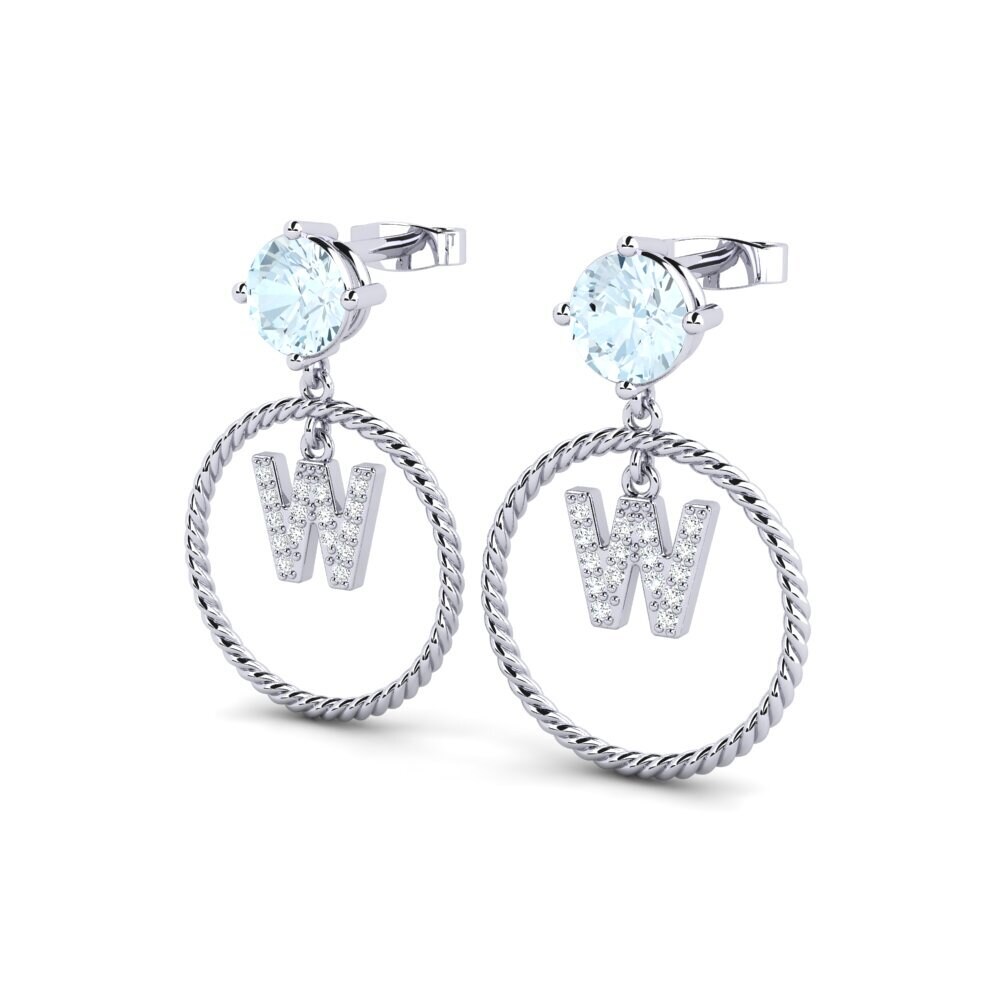 Aquamarine Women's Earring Noss W