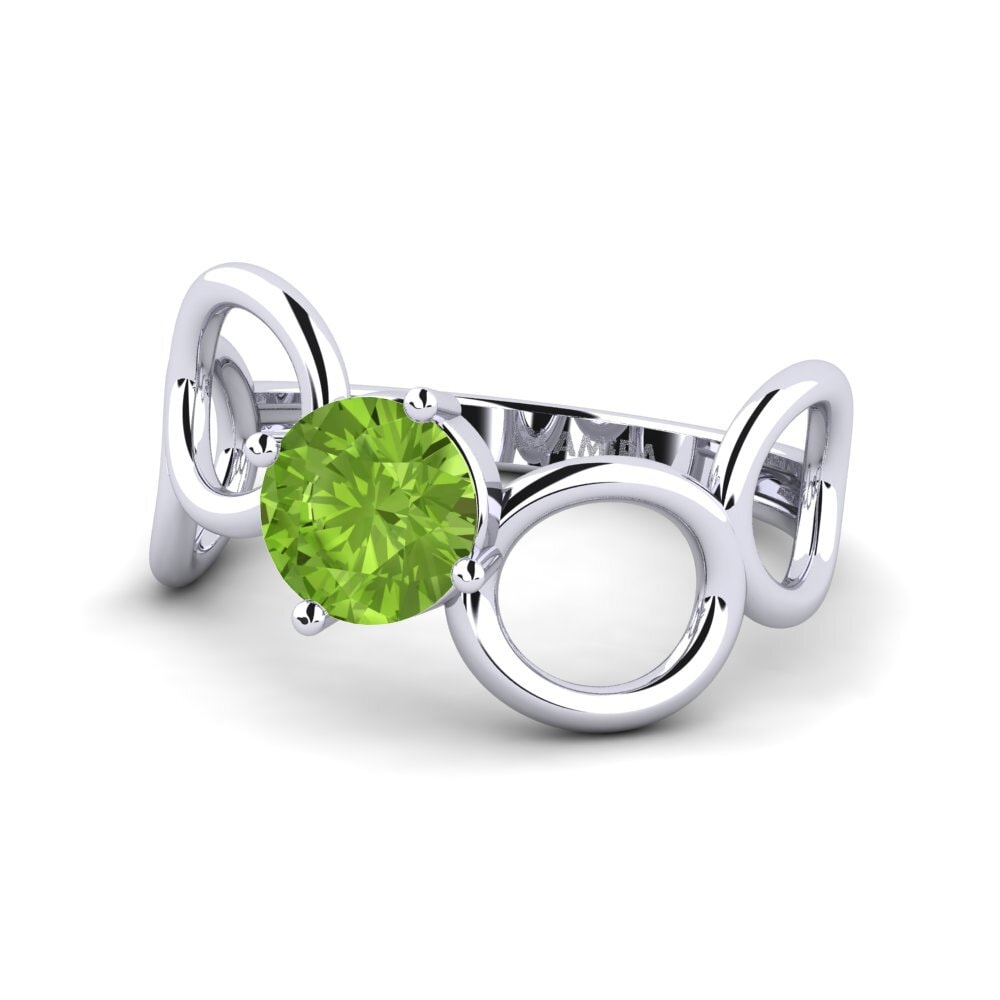 Peridot Engagement Ring Couvainna