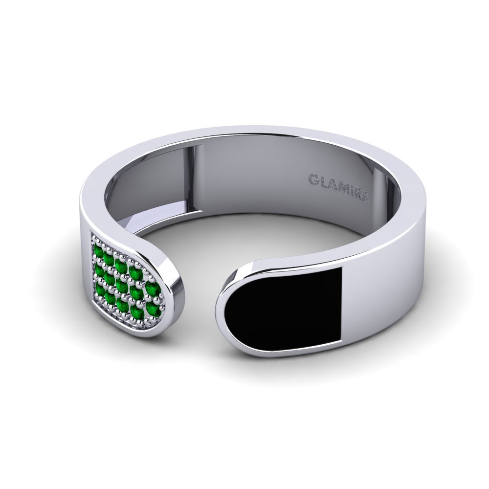 Green Zirconia Ring Debardeura