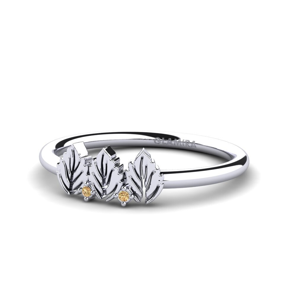 Diamante café Anillo Decimale