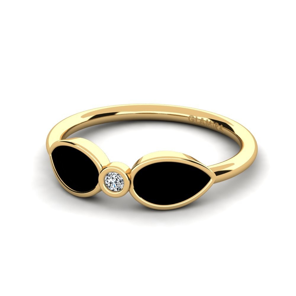 9ct Yellow Gold Ring Derobade