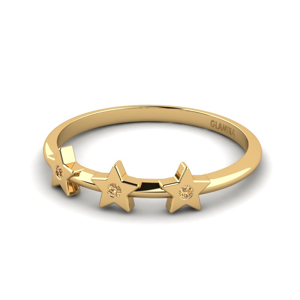 Brown Diamond Ring Mandoline