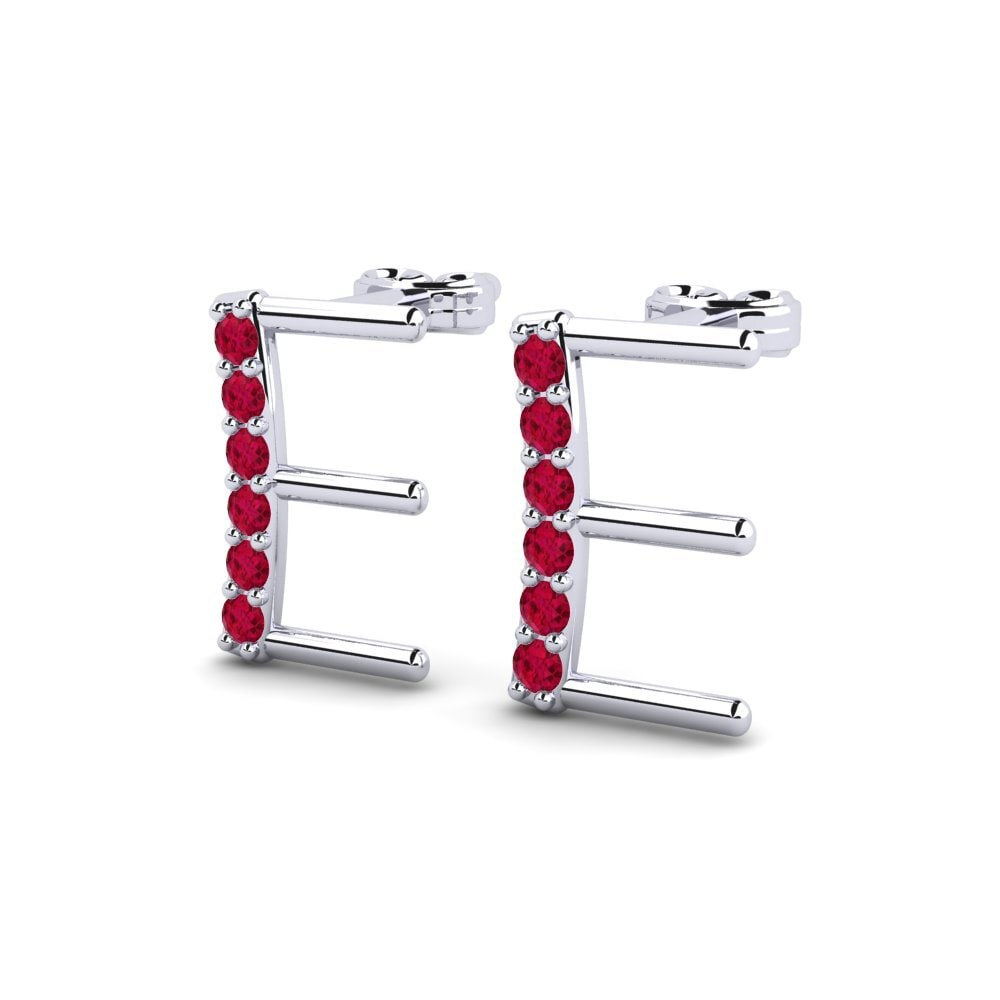 Ruby Women's Earring Deviera E