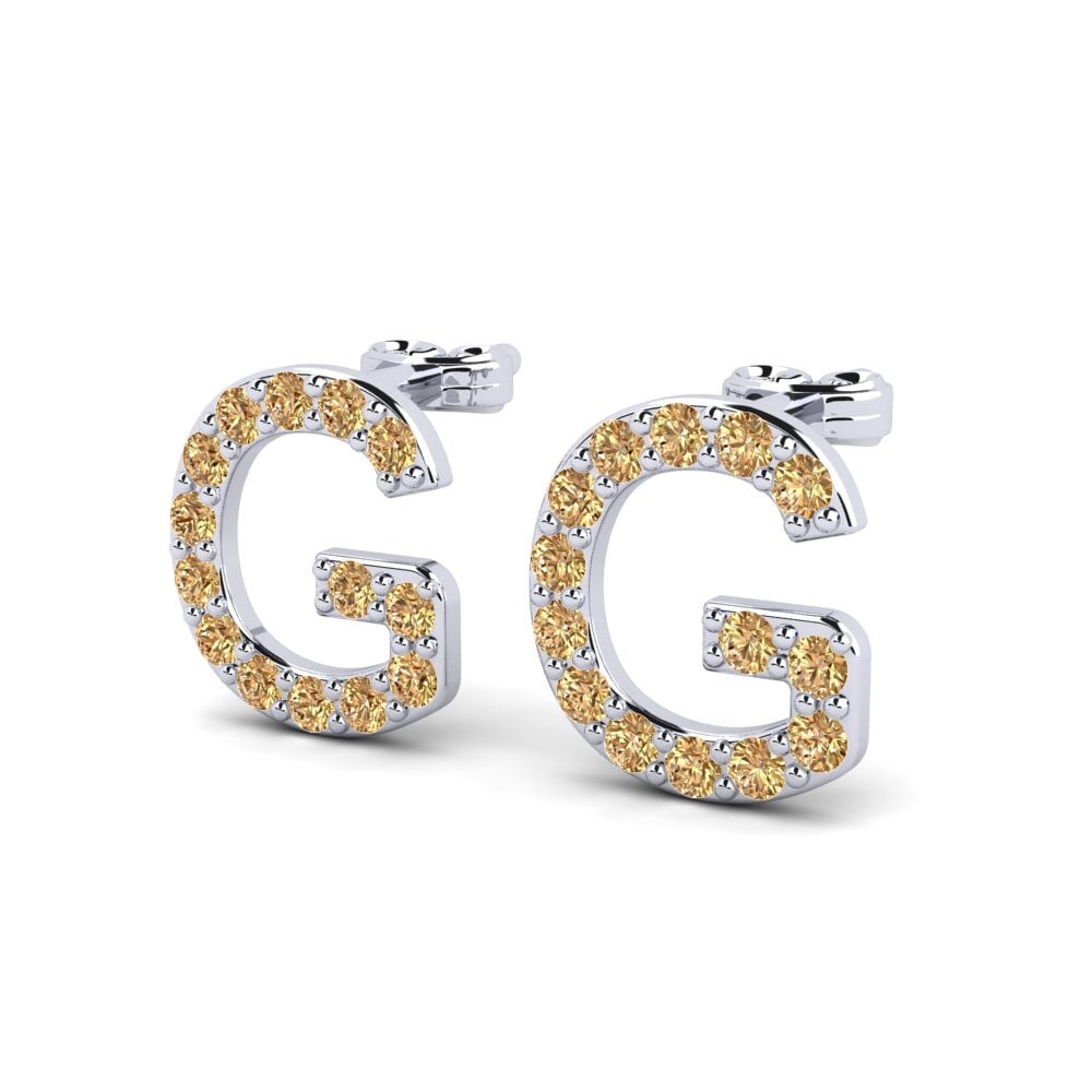 Brown Diamond Women's Earring Deviera G