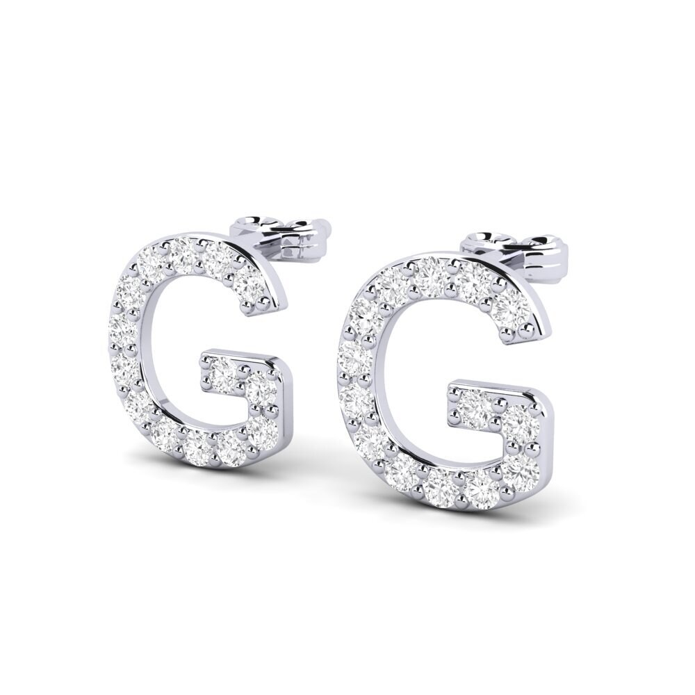 White sapphire Women's Earring Deviera G