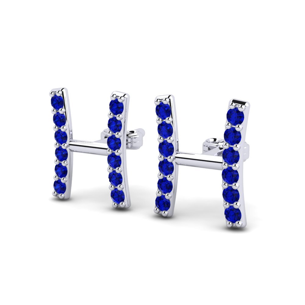 White Silver Women's Earring Deviera H
