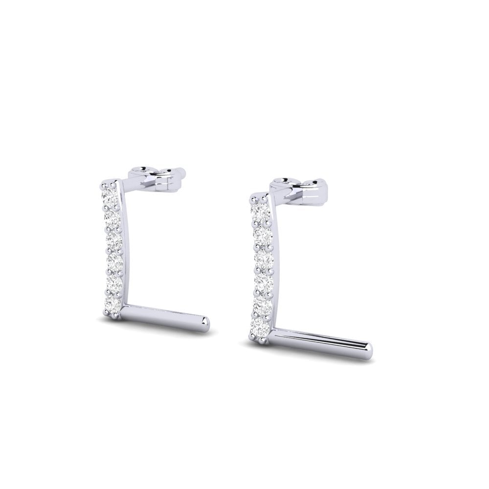 White sapphire Women's Earring Deviera L