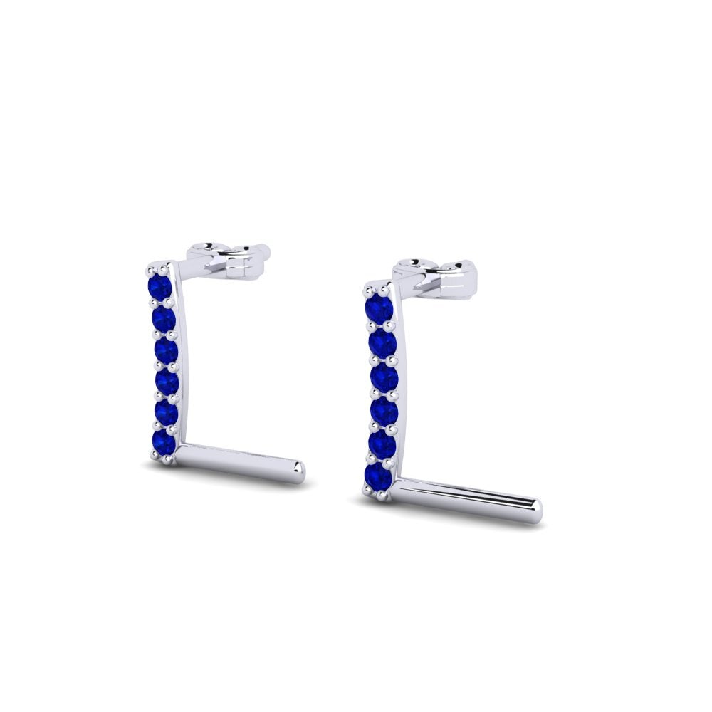 Sapphire Women's Earring Deviera L