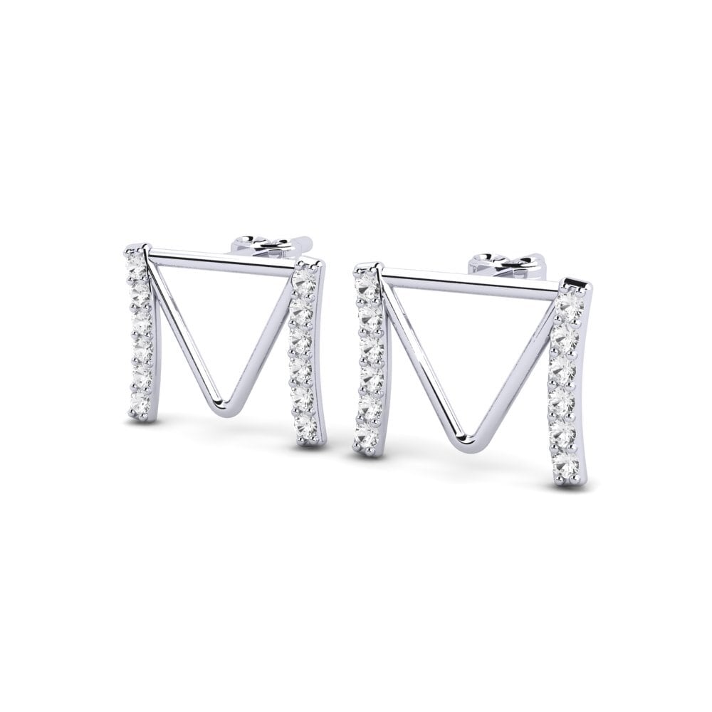 White sapphire Women's Earring Deviera M