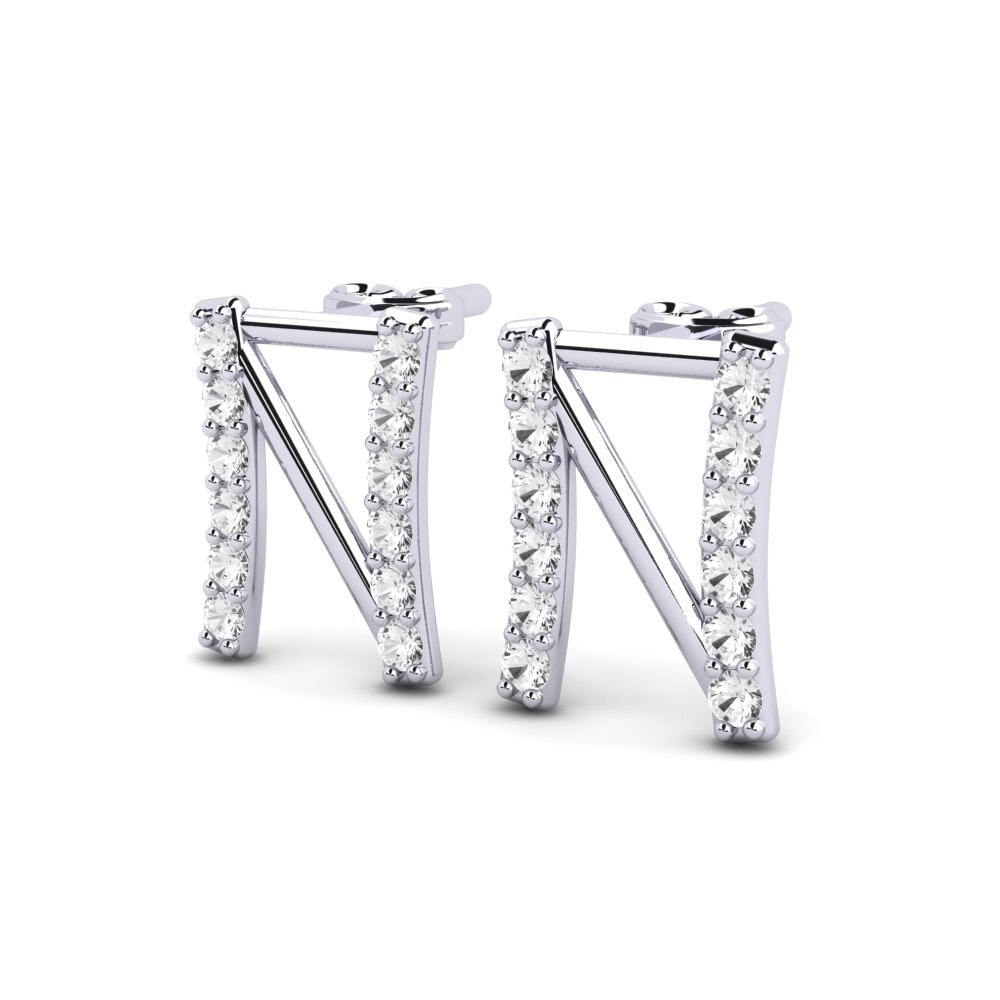 White sapphire Women's Earring Deviera N