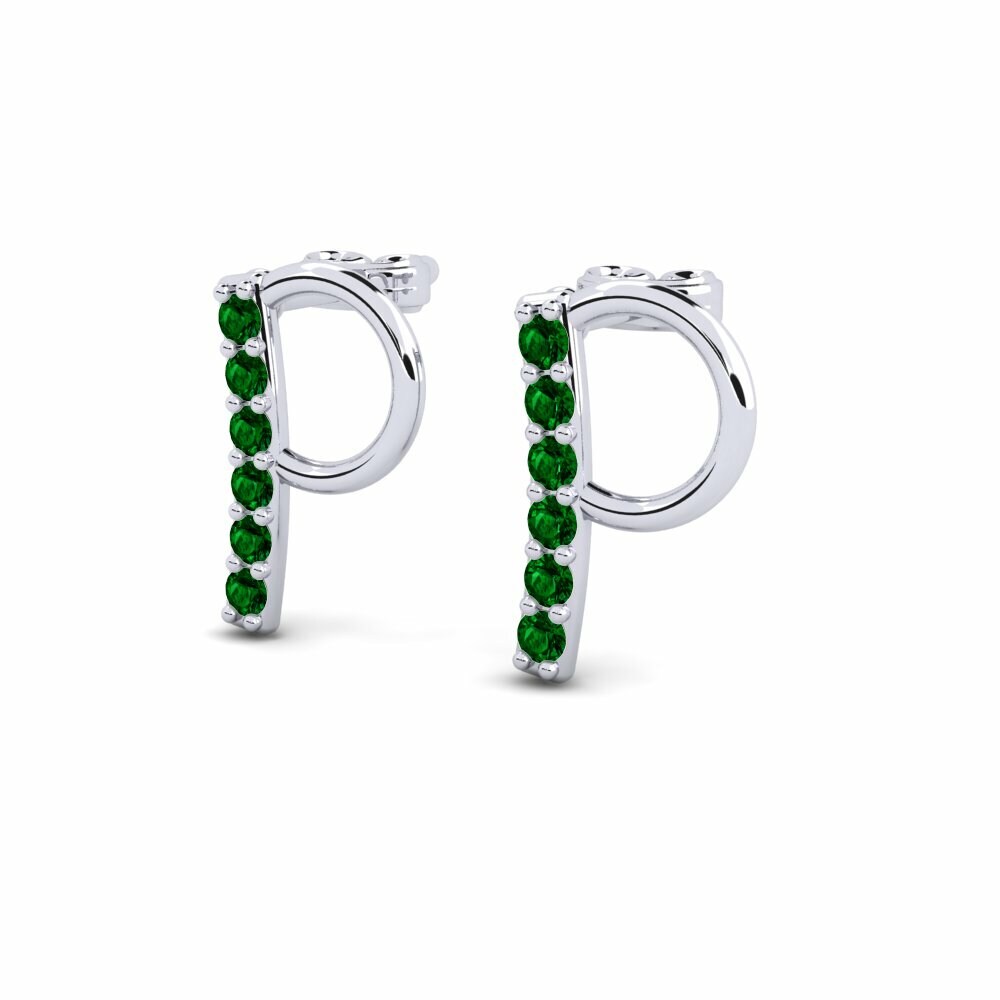 Circonita Verde Pendiente de mujer Deviera P