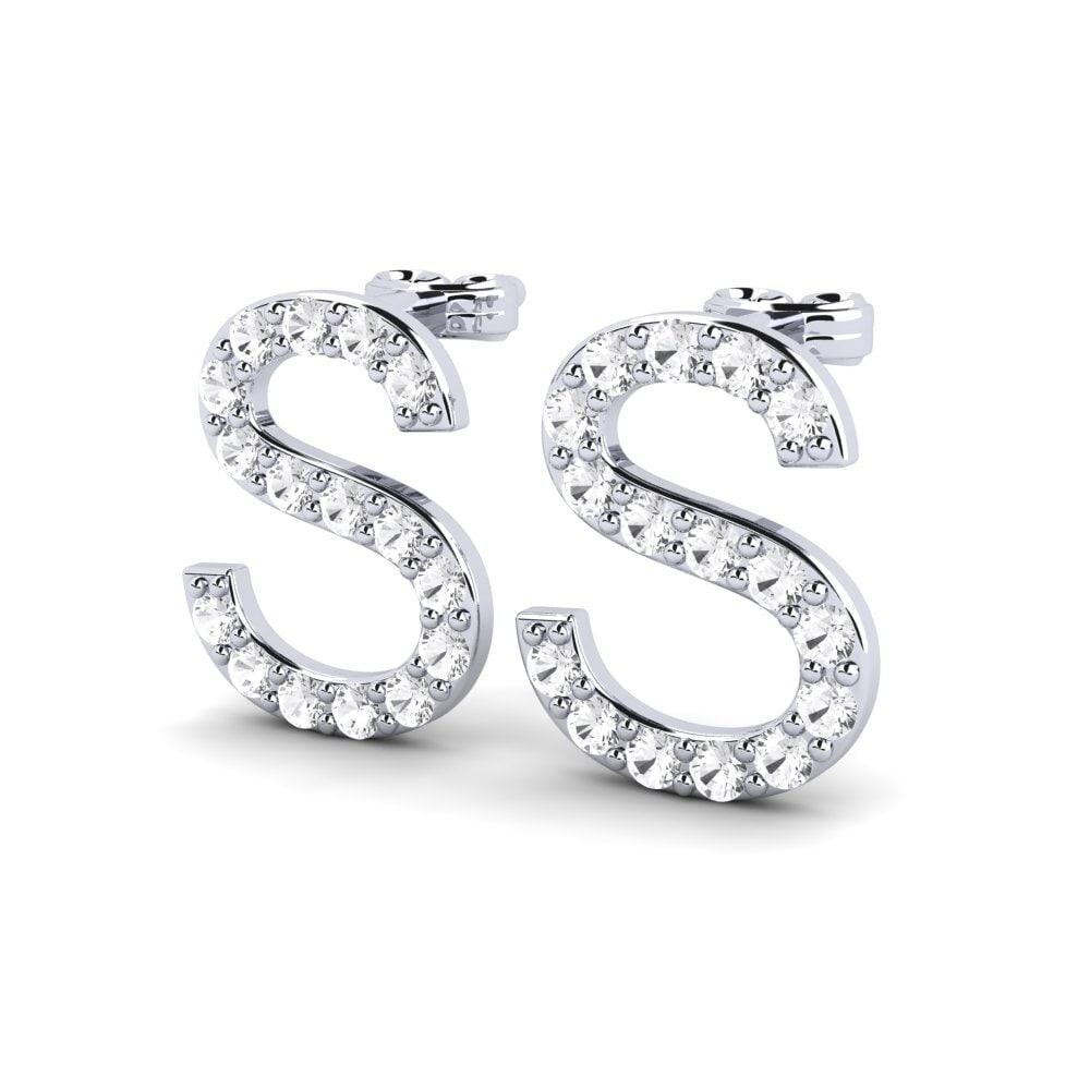 White sapphire Women's Earring Deviera S