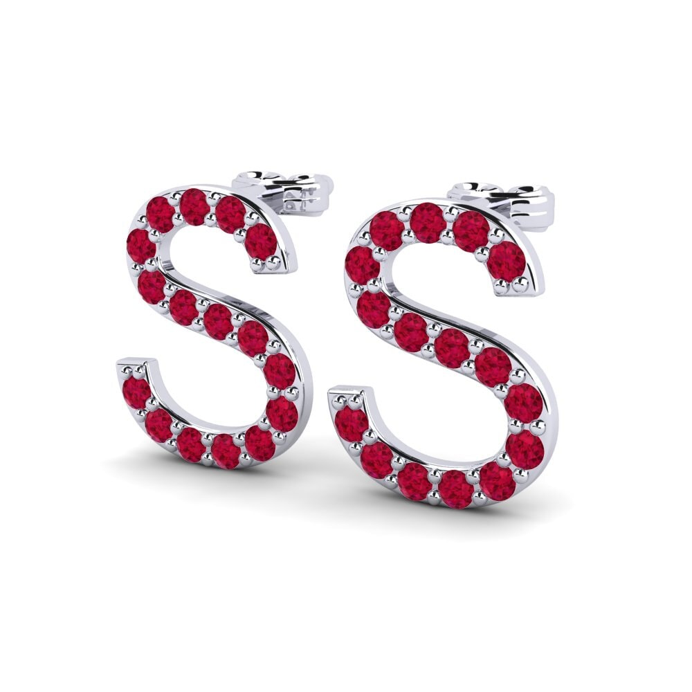 Ruby Women's Earring Deviera S