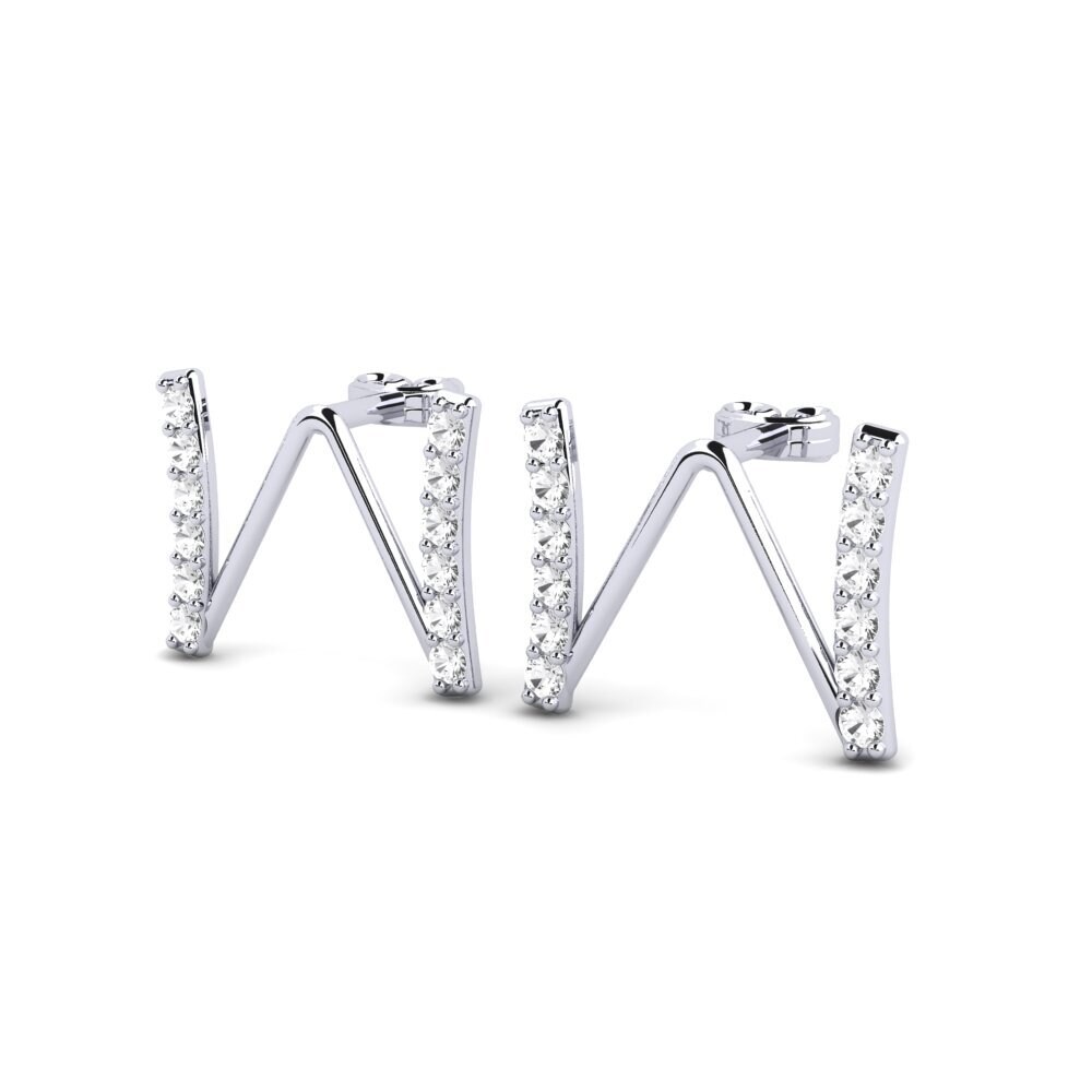 White sapphire Women's Earring Deviera W