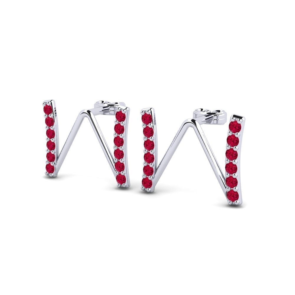 Ruby Women's Earring Deviera W
