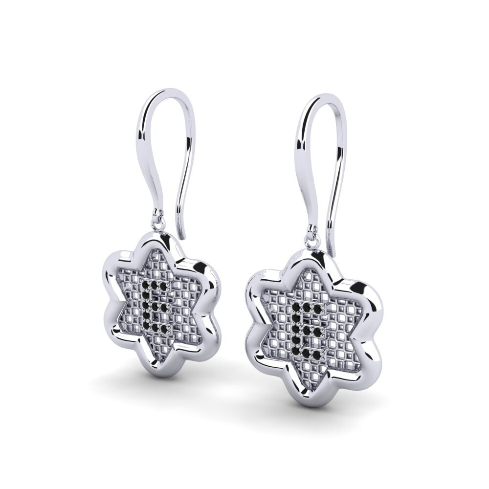 Black Diamond Women's Earring Girandole E