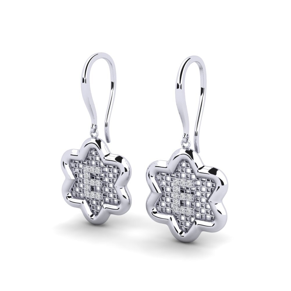 Diamante Pendiente de mujer Girandole E