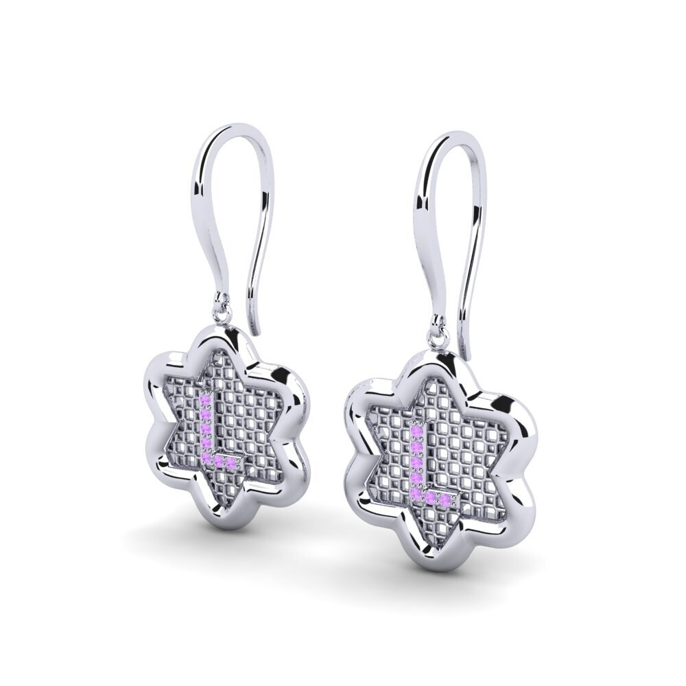 Amethyst Women's Earring Girandole L