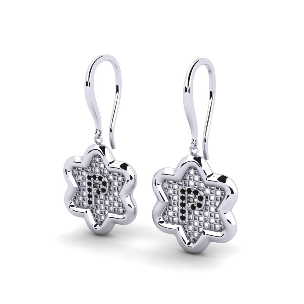 Black Diamond Women's Earring Girandole P