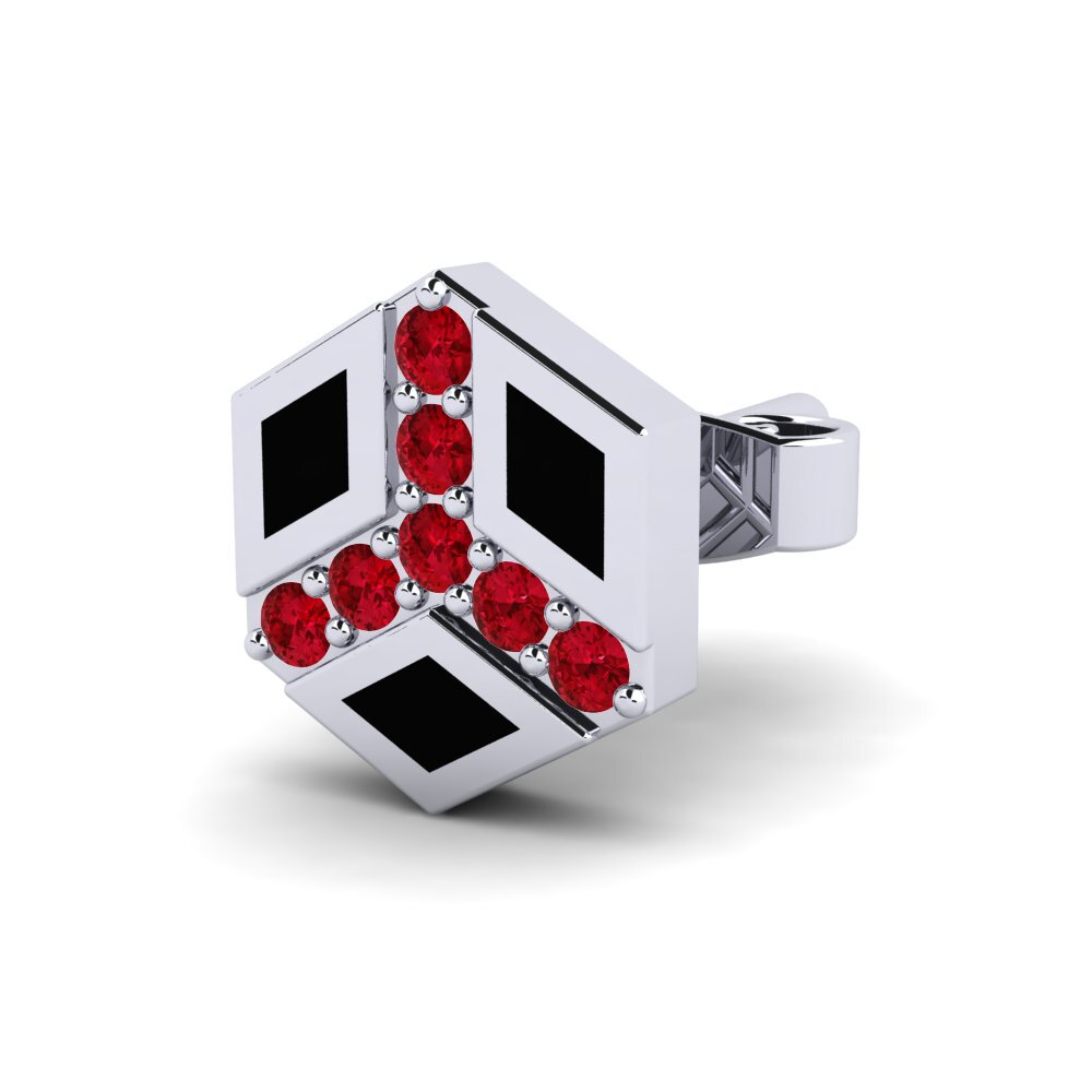 Circonita Roja Pendiente para hombre Brantley