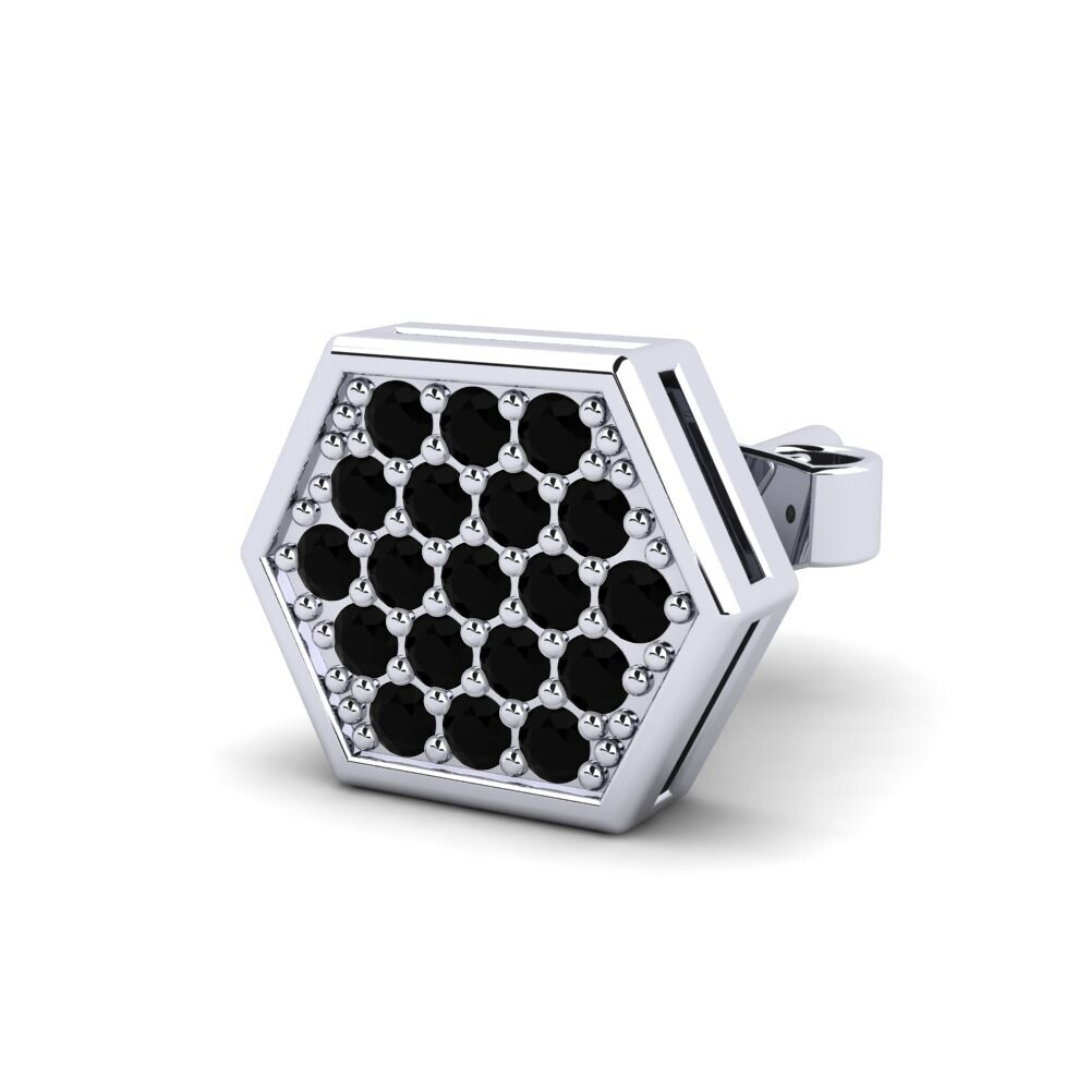 Black Diamond Men's Earring Click