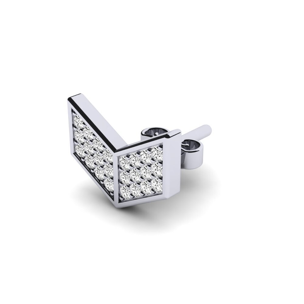 Moissanite Men's Earring Gaddi
