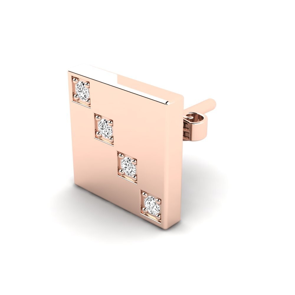 Moissanite Men's Earring Rester