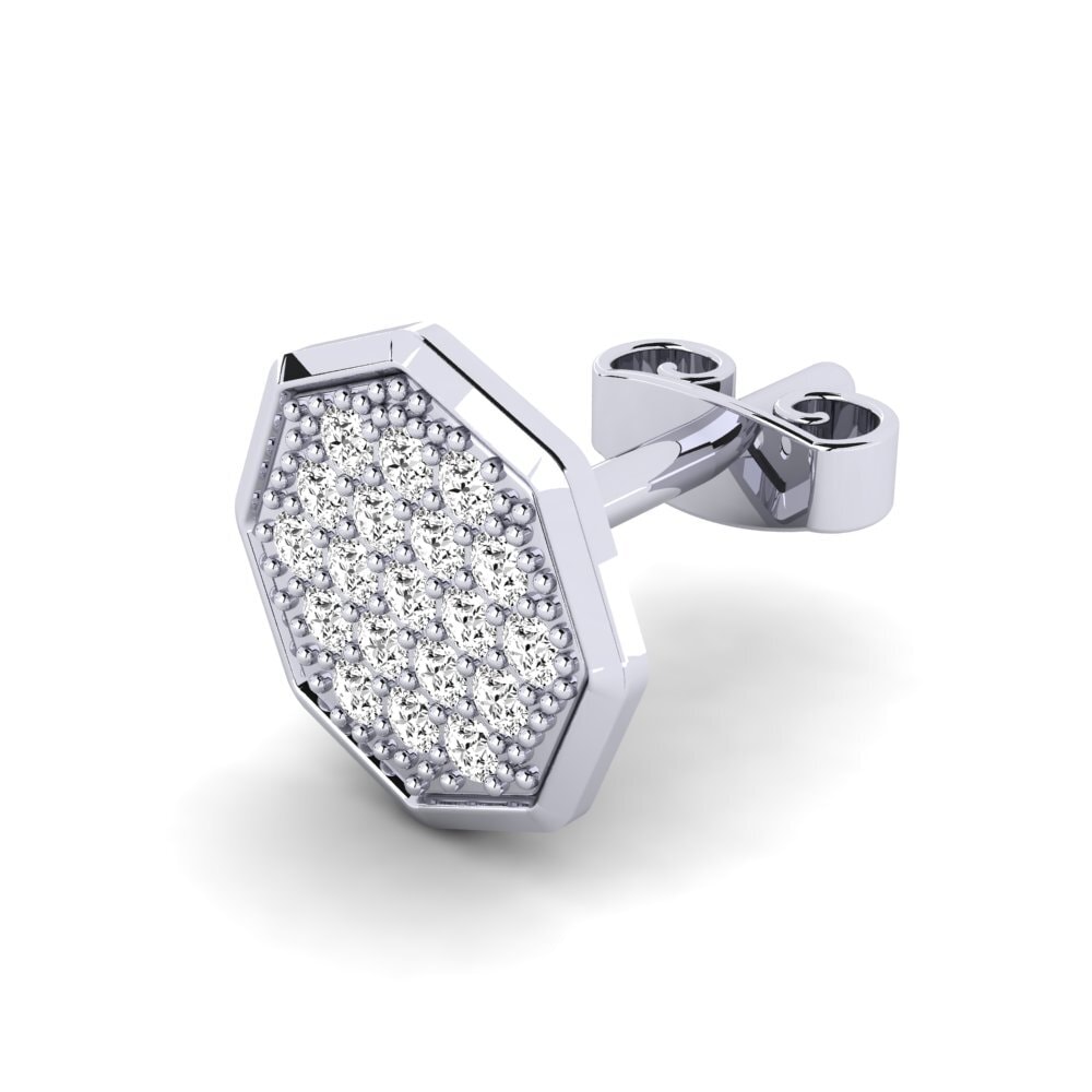 Moissanite Men's Earring Samual
