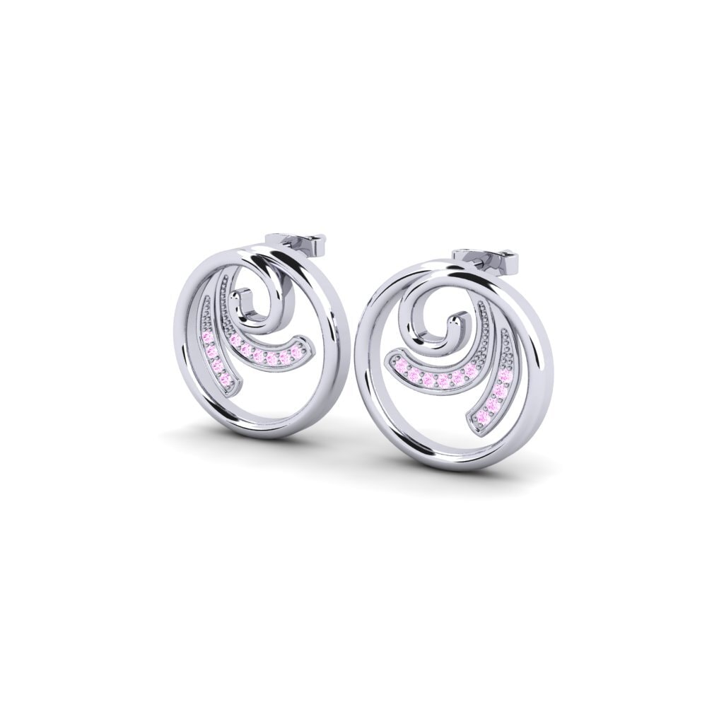 Pink Sapphire Women's Earring Aimer