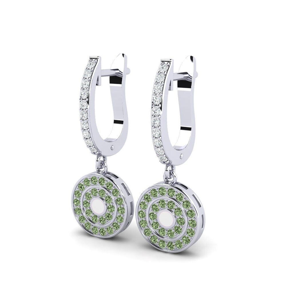 Diamante Verde Pendiente de mujer Beche