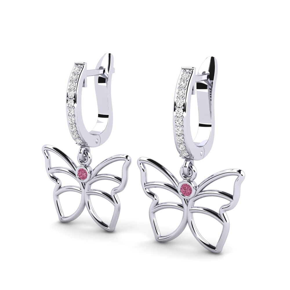 Rhodolite Garnet Earring Bercail