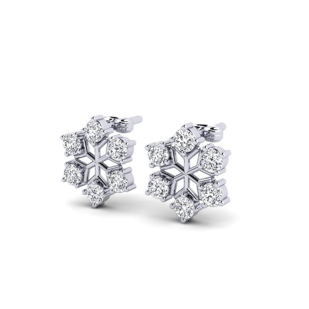 Laboratorium Gekweekte Diamant Dames Oorbellen Capeliny