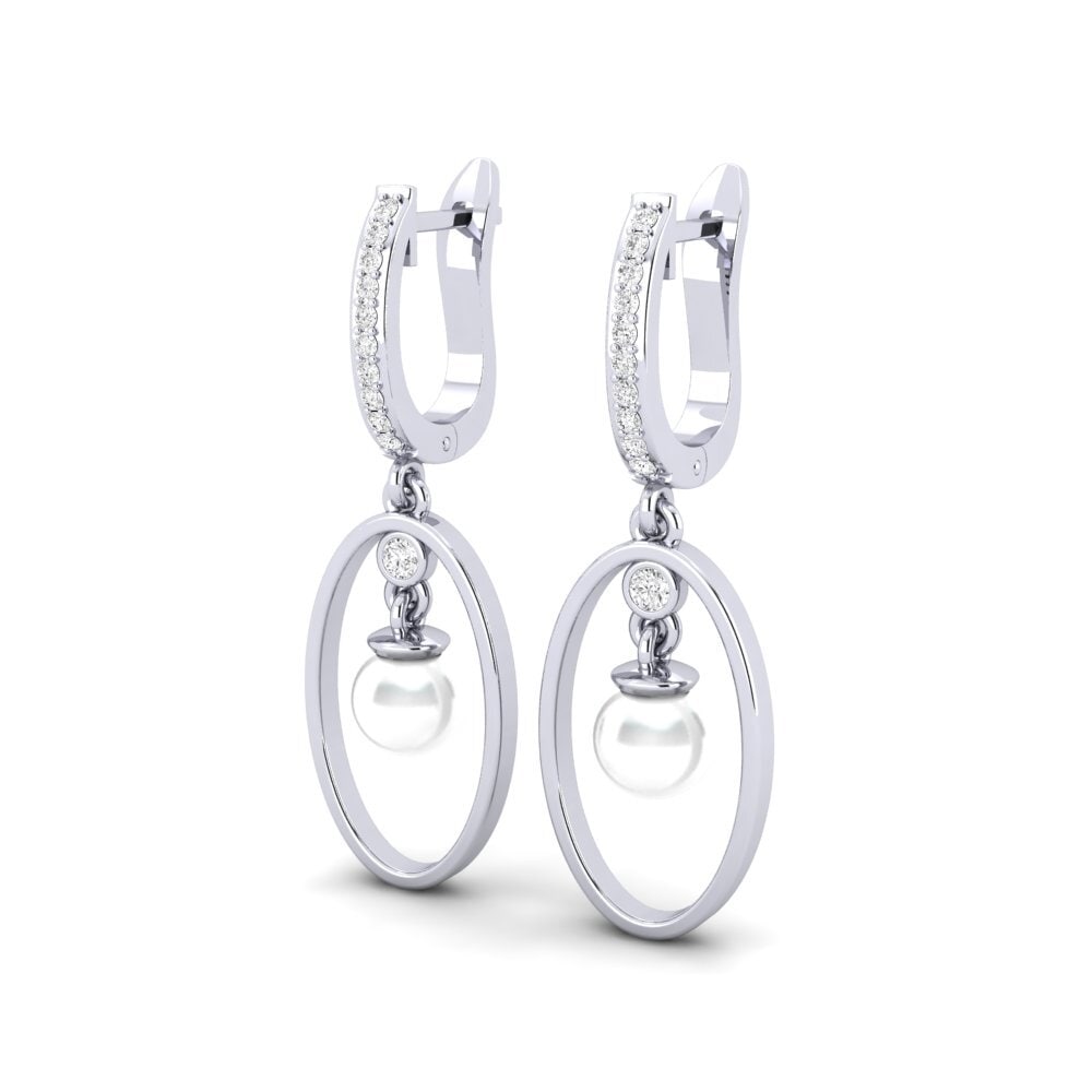 White sapphire Women's Earring Capucin